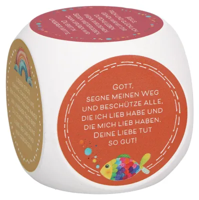 Produktbild von Gebetswürfel für Kinder mit Dankgebeten