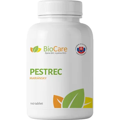Obrázok produktu pre Pestrec mariánsky - 100mg 110 tabliet