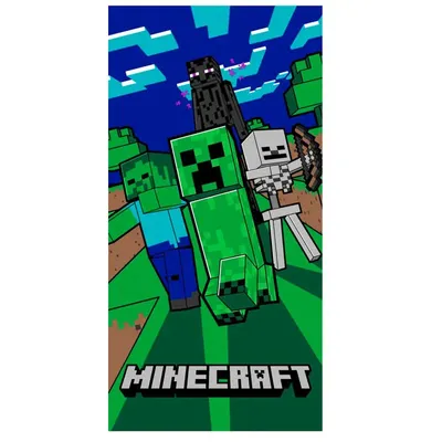 Obrázok produktu pre Minecraft Uterák do sprchy Uterák na pláž 70 x 140 cm