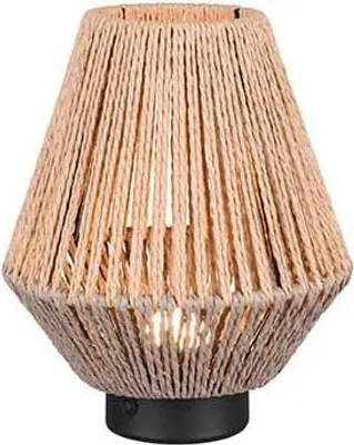 Produktbild von Reality R55991126 Lira LED Tischleuchte 1,5W ⌀18,5cm Braun warmweiss Touch