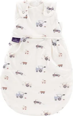Produktbild von Träumeland Außenschlafsack LIEBMICH Little Farm blau Größe 80/86