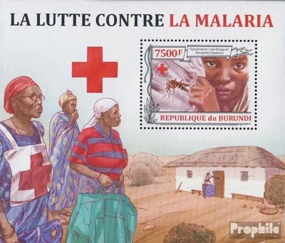 Produktbild von Briefmarken Burundi 2013 Mi Block356 (kompl.Ausg.) postfrisch Malariabekämpfung
