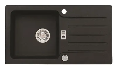 Immagine prodotto di ALVEUS CZ NIAGARA 30 G-91 nero (780x435mm)+ sifone a scomparsa F