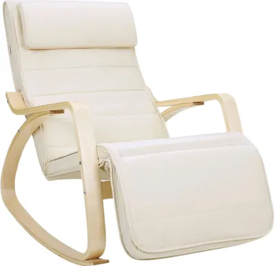 Produktbild von Schaukelstuhl, Liege SWING, Belastbarkeit 150 kg, 67x115x91 cm, beige