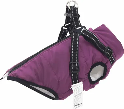 Produktbild von Hundemantel Lila L28 Fleece und Polyester