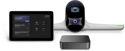 Produktbild von HP Poly Studio - Für Microsoft Teams - Large Room Kit - Kit für Videokonferenzen (Poly Studio E70 Kamera, Poly GC8 Touchcontroller)