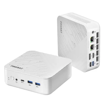 Produktbild von Firebat AM02 Mini PC AMD Ryzen 7 H 255 16GB DDR5 5600RAM 512GB SSD Radeon 780M DUAL LAN WIFI6 Windows 11 HDMI Gaming Home Office Server - BuyPlugGo
