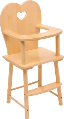 Produktbild von Legler Puppenhochstuhl, natur - small foot