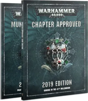Produktbild von Warhammer 40 K - Chapter Approved 2019 Edition EN