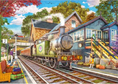 Immagine prodotto di Puzzle da 1000 pezzi "Arrivo al mattino"