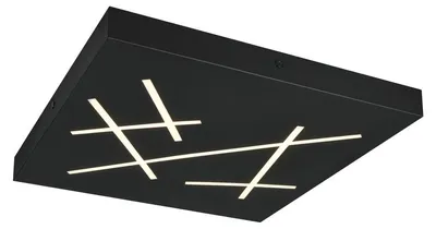 Obrázok produktu pre Trio 630810132 Stropné svietidlo LED Snip 24W stmievateľné čierne matné CCT nastaviteľná farba svetla