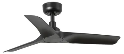 Obrázek produktu pro Energeticky úsporný stropní ventilátor s dálkovým ovládáním Hey 90 cm černý