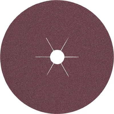 Image de Disque fibre 115 mm, grain 40, pour bois / métal, corindon