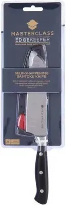 Obrázek produktu pro Nůž Santoku 12 cm, samoostřící - Nerezová ocel - Odolný - Nůž Santoku - MasterClass | EdgeKeeper