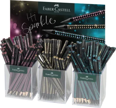 Immagine prodotto di Matita Faber Castell Sparkle Midnight Display