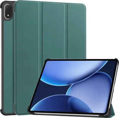Obrázok produktu pre Pre OnePlus Pad 2 Pro / Pad 3 3folt Wake UP Smart Cover Design Case Cover Green