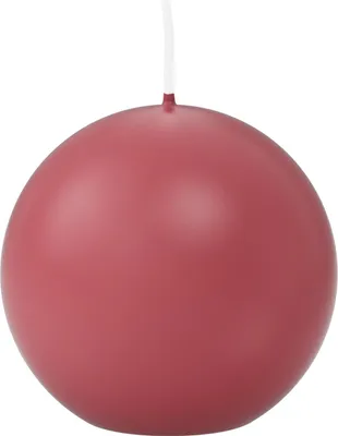Produktbild von Kugelkerzen Erdbeerrosa Ø 60 mm, 16 Stück