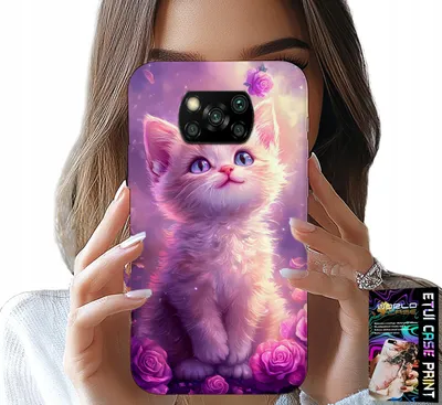 Image de Étui pour Xiaomi Poco X3 - Adorable chaton, chat, motifs avec des animaux
