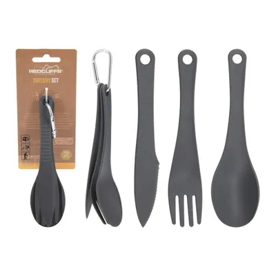 Produktbild von Redcliffs Reisebesteck-Set 3-teilig Grau