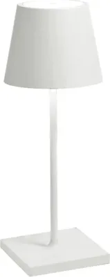Obrázok produktu pre Zafferano Stolná lampa na batérie Poldina Pro mini 300 mm biela