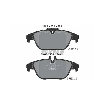 Produktbild von Textar Bremsbeläge hinten für Mercedes C-Klasse W204 GLK X204