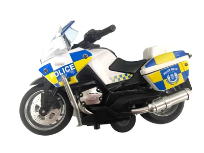 Produktbild von Detailgetreues Spielzeug Motorrad Modell im Maßstab 1:14 mit Rückziehfunktion