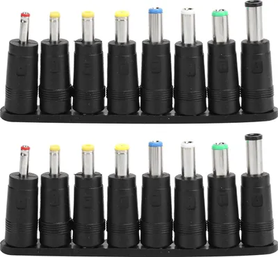 Obrázok produktu pre 2ks USB kábel na jednosmerný prúd 11 v 1 Napájací kábel s vymeniteľným konektorom Počítačové príslušenstvo