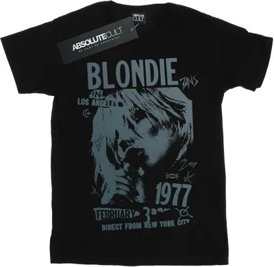Produktbild von Blondie - "1977" T-Shirt für Herren BI24550 (M) (Schwarz)