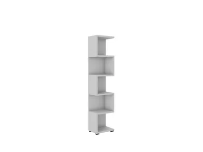 Produktbild von Bücherregal MONTE I Grau – Offenes Standregal mit 5 Fächern – Regal für Wohnzimmer, Büro und Arbeitszimmer