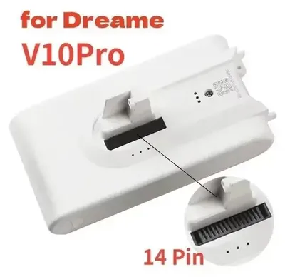 Produktbild von Staubsauger Akku - Ersatzakku V10 Pro - 5000 mAh Lithium-Ionen - Wiederaufladbar - Für kabellosen Handstaubsauger - V10Pro