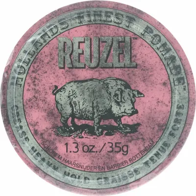 Produktbild von Reuzel Pink Pomade Haarpomade für starken Halt 35 g
