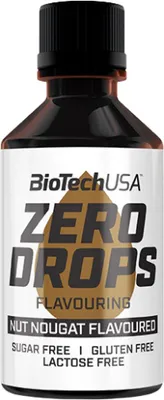 Imagen del producto de BioTech USA | Zero Drops: Nueces y nougat sin azúcar