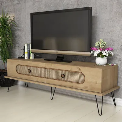 Immagine prodotto di Skye Decor, Ekol- Ekol DEC, color rovere, mobili TV, 45x145x40 cm, pannello truciolare rivestito al 100% in melamina