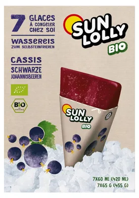 Obrázek produktu pro Sun Lolly vodní led pro samomrazení černého rybízu7er