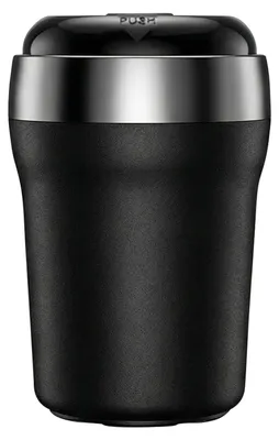 Produktbild von Avizar, Auto Aschenbecher mit LED Deckel luftdicht, Schwarz