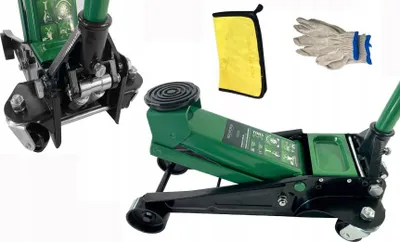 Zdjęcie produktu dla FORSAGE | Podnośnik hydrauliczny, 3T Płaska wysokość podnoszenia, 135 - 465 mm, podnośnik manewrowy, hydrauliczny, dwutłokowy