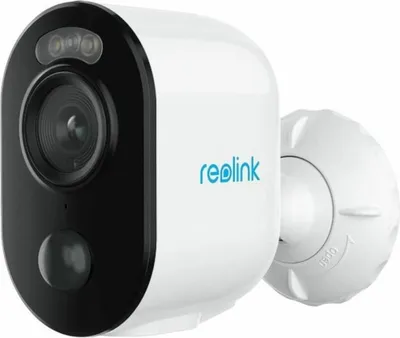 Produktbild von Reolink Argus Series B310, IP-Sicherheitskamera, Innen & Außen, Kabellos, Decke/Wand, Schwarz, Weiß, Patrone (Form)