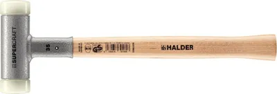 Produktbild von Halder Schonhammer 550g Gesamtlänge 335mm Kopf-Durchmesser 35mm rückschlagfrei - 3366035