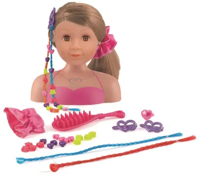 Produktbild von Dolls World Frisierkopf Ashley