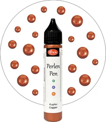 Obrázek produktu pro Viva Decor 116290401 ViVA DECOR Perleťové pero, 28 ml, kupfer