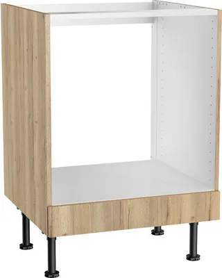 Produktbild von Optifit Herdumbauschrank Erik290 BxTxH 60 x 58,4 x 87 cm wildeiche strukturiert matt zerlegt KFER U634-8+