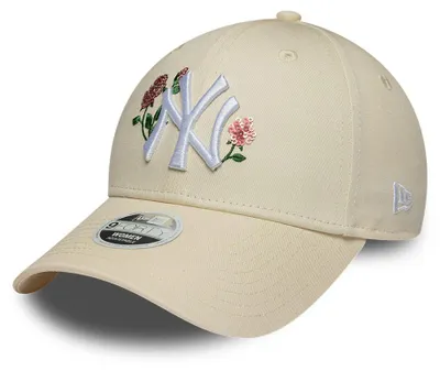 Produktbild von New Era Women MLB 9FORTY Rose Sequin Cap New York Yankees beige