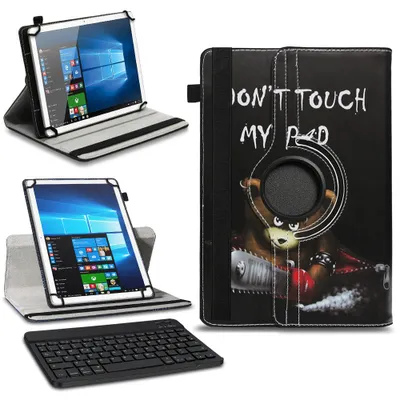 Produktbild von Tablet Tasche Tastatur Hülle für Blackview Tab 90 Schutzhülle Bluetooth CaseFarben:Motiv 9