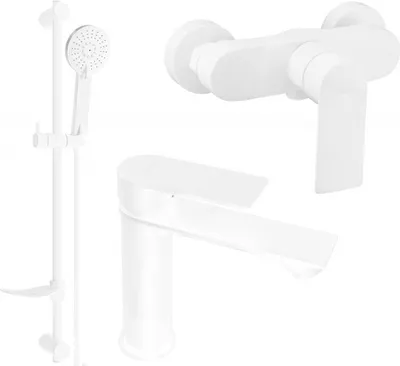 Produktbild von Mexen Royo DF40 Brausegarnitur, Weiß - 72204DF40-20