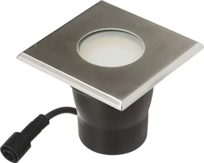 Produktbild von Easy Connect LED Bodeneinbauleuchte GU10 4W IP67 320Lumen Edelstahl Warmweiß