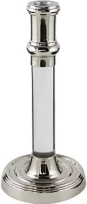 Produktbild von Kaheku Kerzenhalter Jared silber 12,5 cm Ø 30h für Stumpenkerze bis 7 cm Ø 1197006897