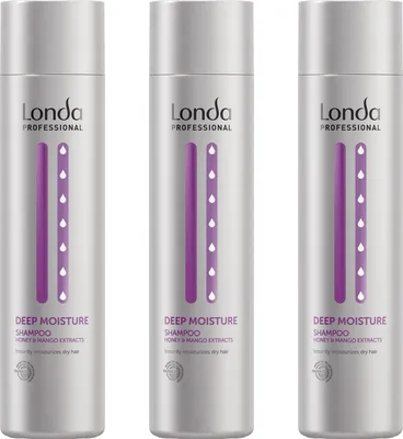 Produktbild von Deep Moisture Shampoo 3x250 ml