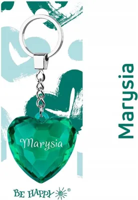 Zdjęcie produktu dla Brelok Serce Marysia - idealny dodatek do kluczy i torebki
