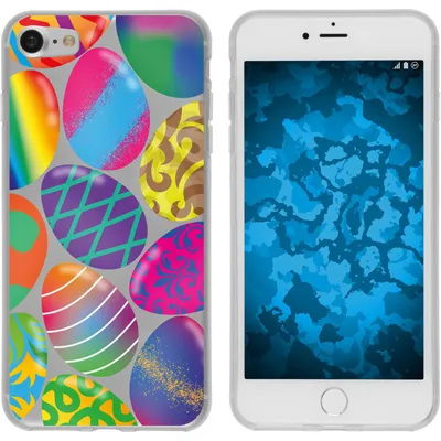 Produktbild von PhoneNatic Case kompatibel mit Apple iPhone 7 / 8 / SE 2020 Silikon-Hülle Ostern M3