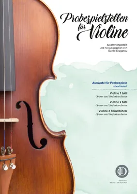 Produktbild von Probespielstellen für Violine